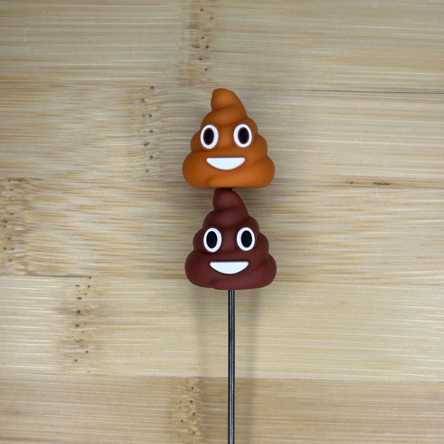 3D Poop Focal Bead