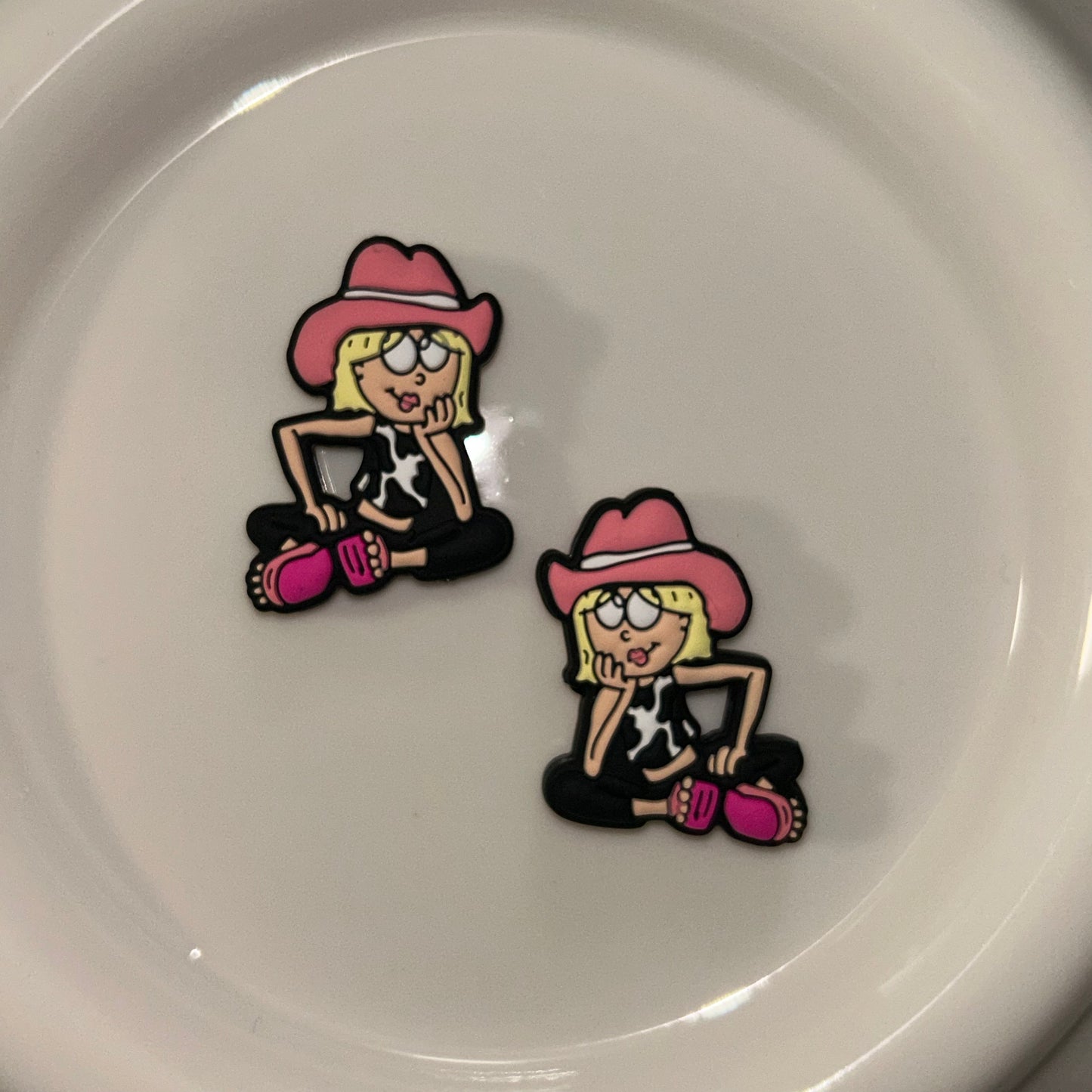 Lizzie Mcquire Cowgirl Focal Bead