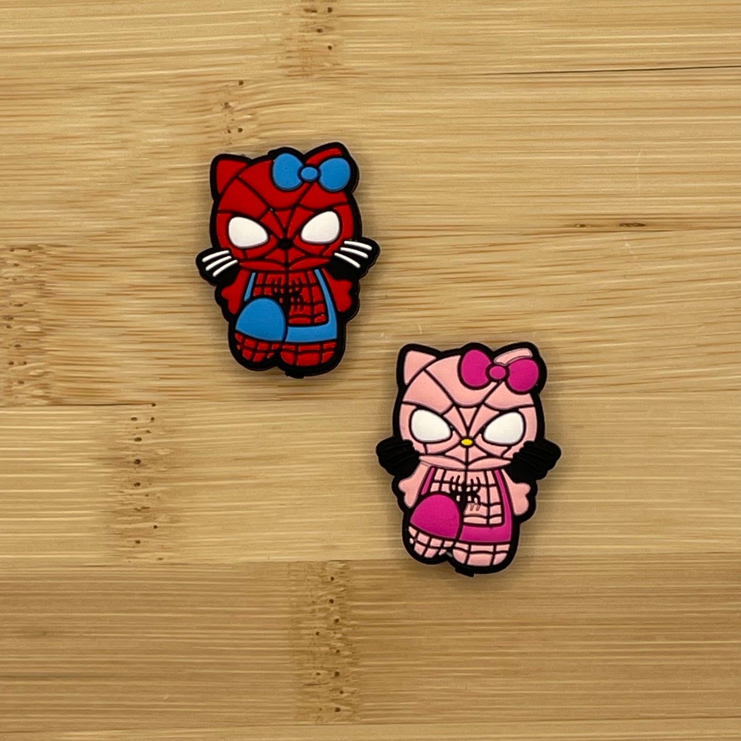 Spider man Hello Kitty Focal Bead