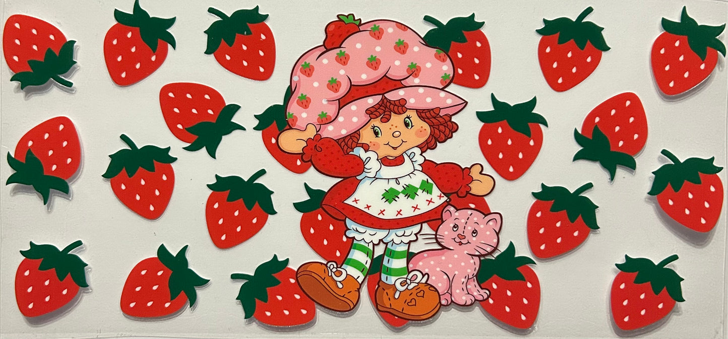 Strawberry Shortcake Cup Wraps