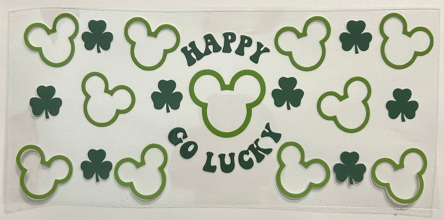 Happy Go Lucky Mickey Cup Wrap