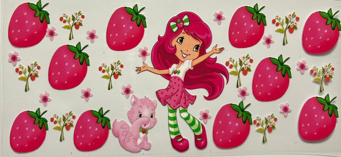 Strawberry Shortcake Cup Wraps