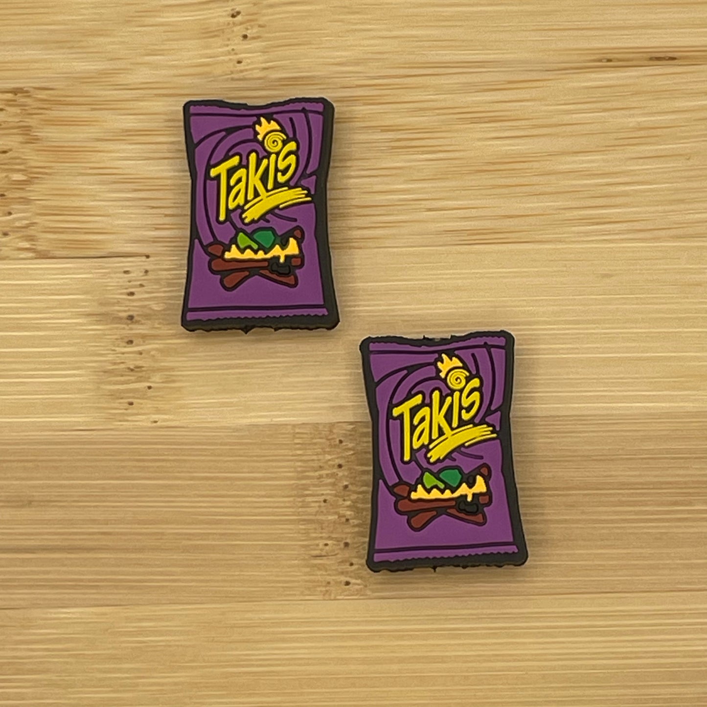 Takis Chip Focal Bead