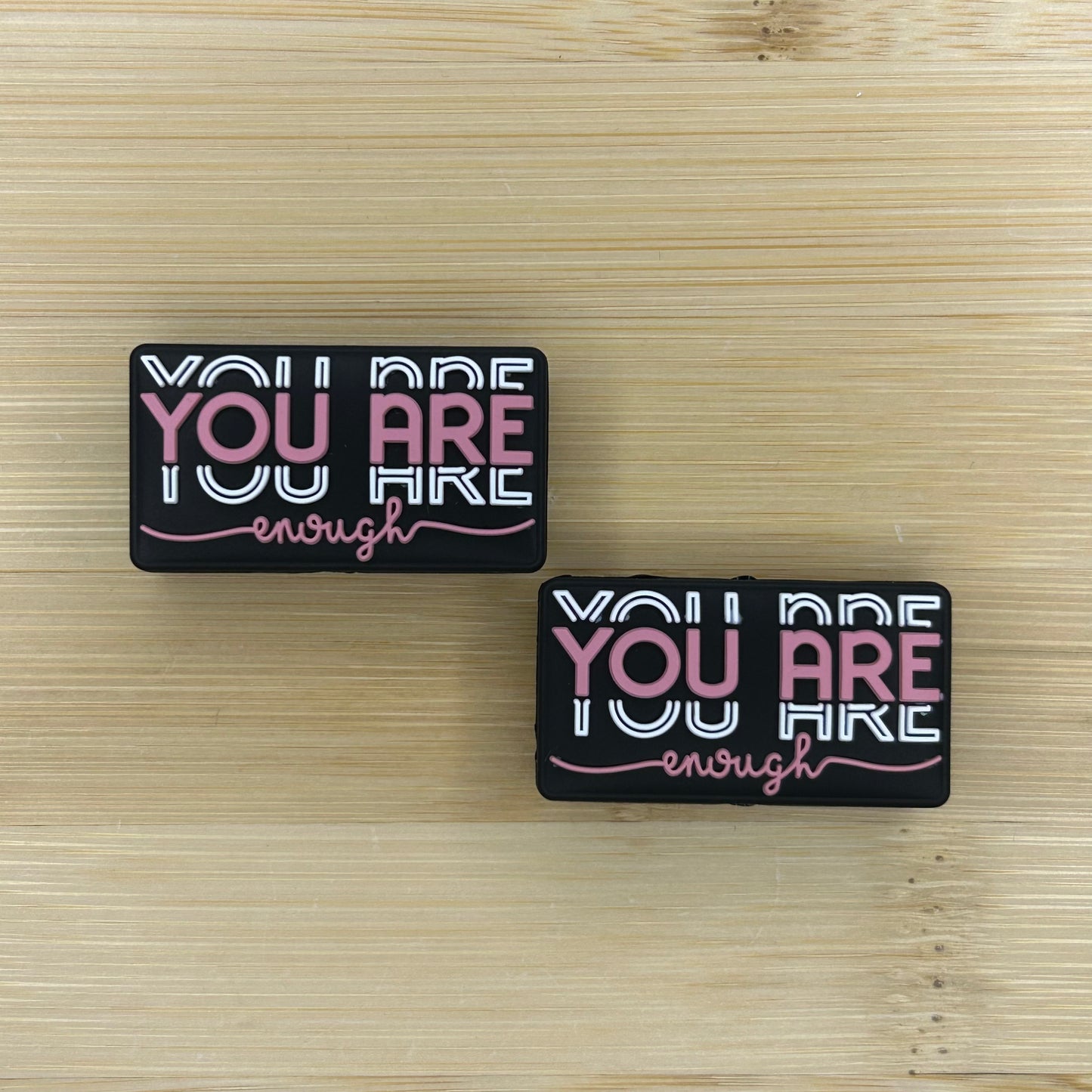 You Are Enough Focal Bead