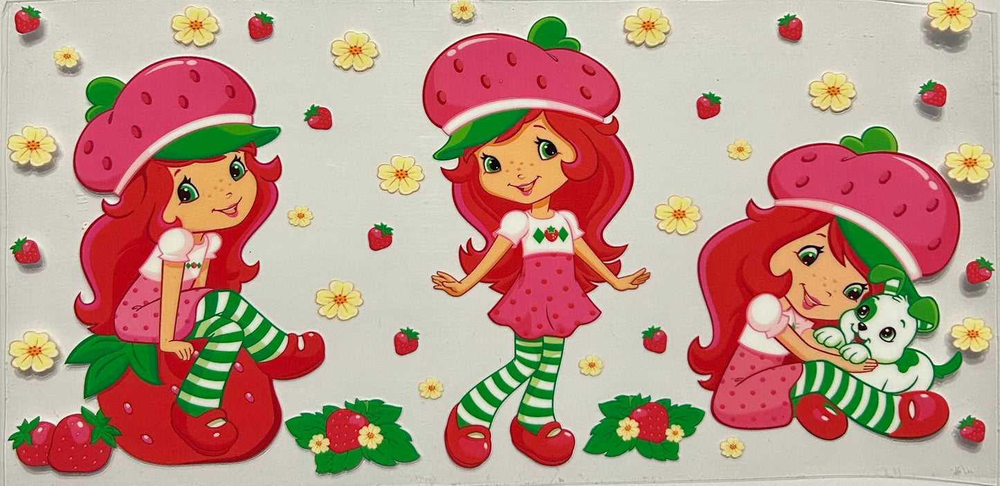 Strawberry Shortcake Cup Wraps