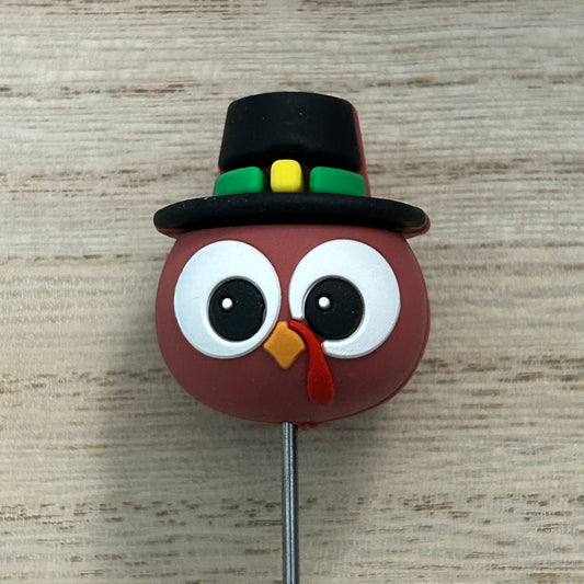 3D Turkey Focal Bead