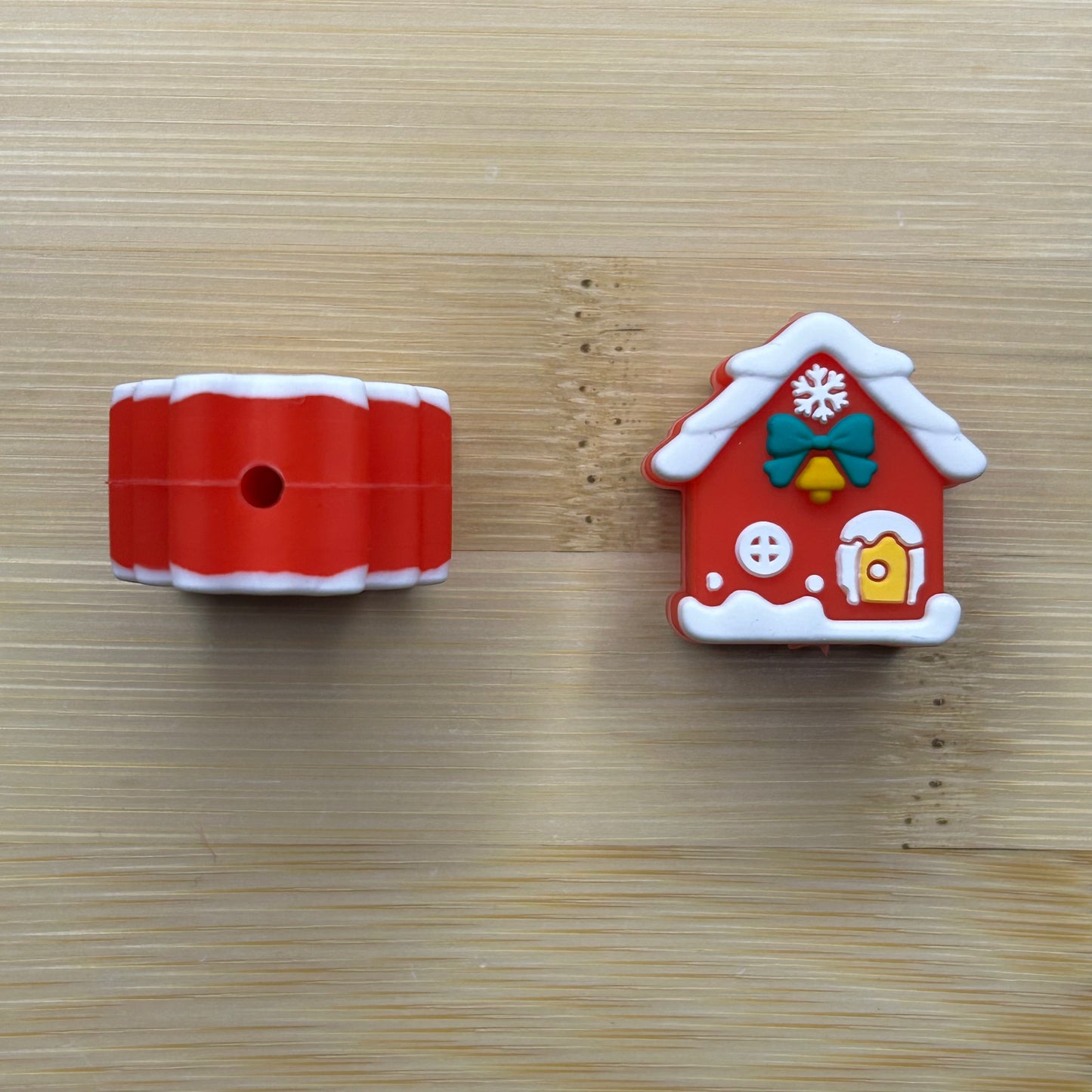3D Christmas Focal Bead