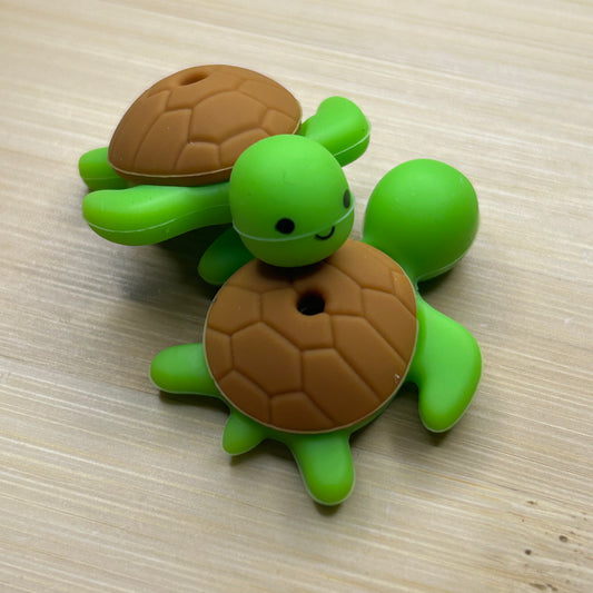 3D Turtle Focal Bead