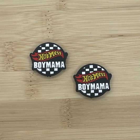 Hot Mess Boy Mama Focal Bead