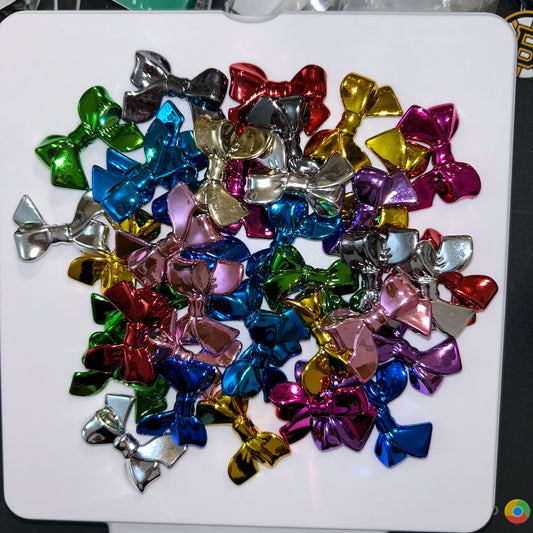 Metallic Bow 5pc Mix Bag