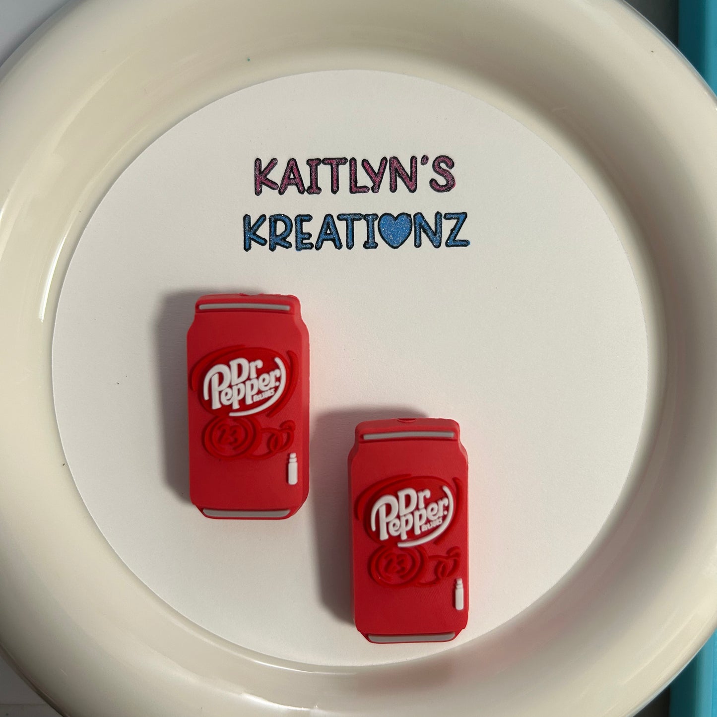Dr Pepper Can Focal Bead