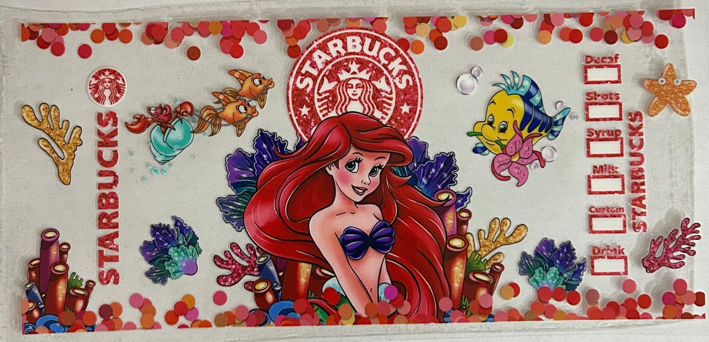 Princess Ariel Cup Wraps