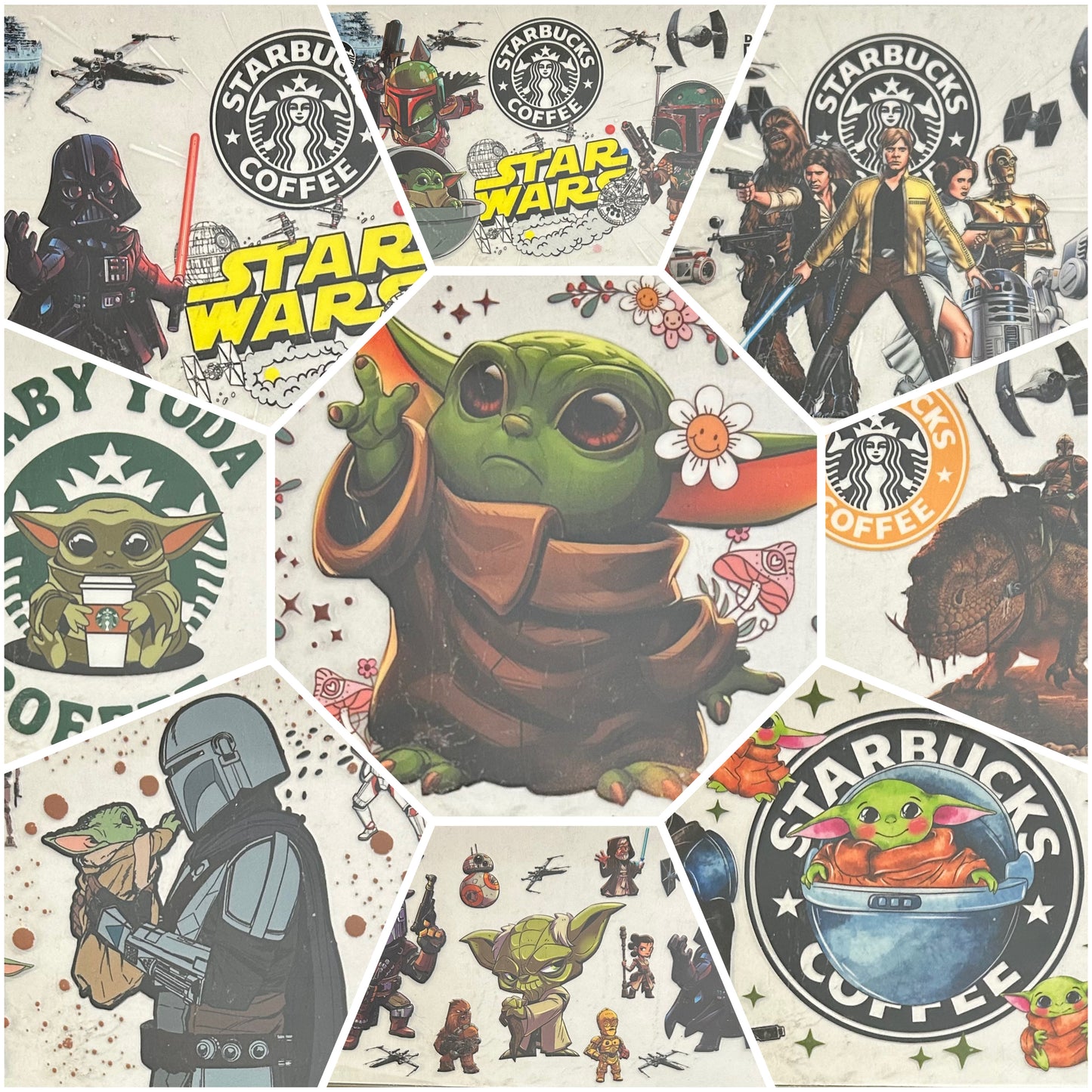 Star War Cup Wraps