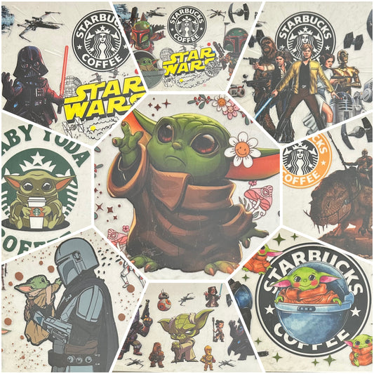 Star War Cup Wraps