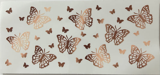 Gold Butterfly Cup Wrap