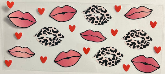 Lips Cup Wrap