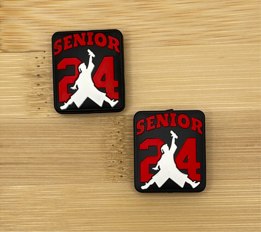 Senior 24 Graduation Focal Bead