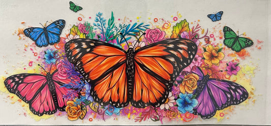 Monarch Butterflies Cup Wrap