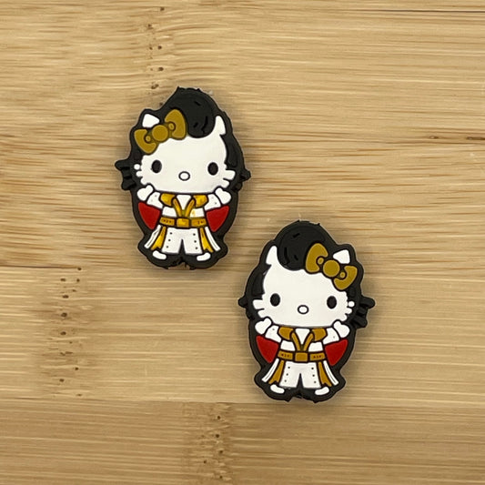 Elvis Hello Kitty Focal Bead