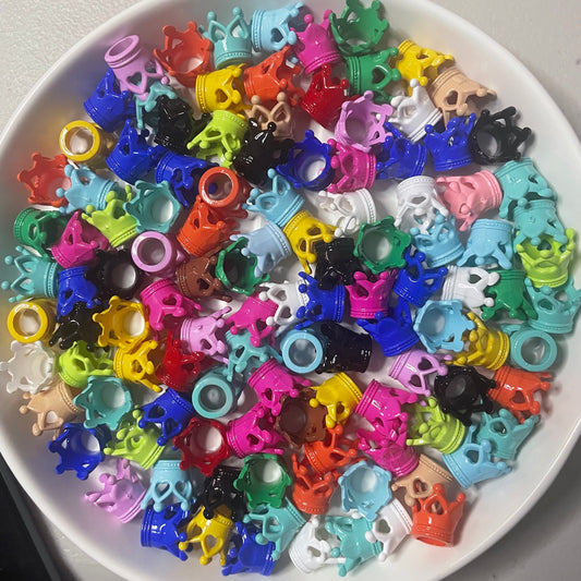 Colorful Acrylic Crowns