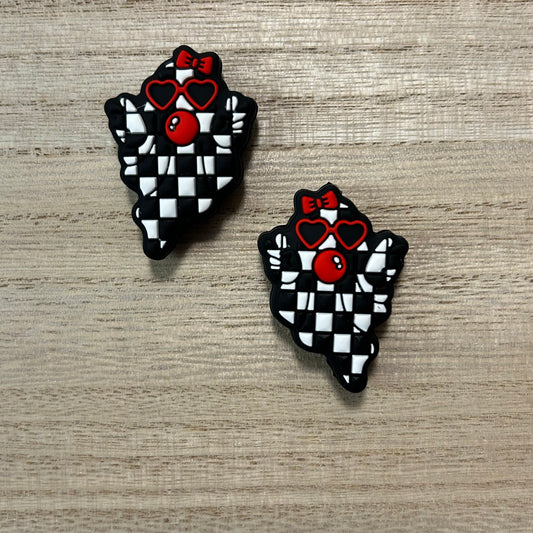 Checkered Ghost Focal Bead