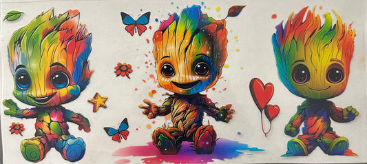 Rainbow Baby Groot Cup Wrap