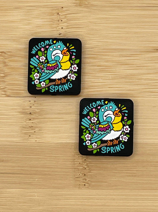 Welcome Spring Focal Bead