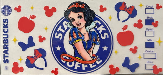 Princess Snow White Cup Wrap