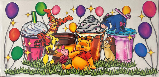 Pooh Bear and Friends Cup Wrap