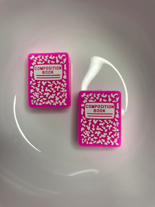 Composition Book Focal Bead
