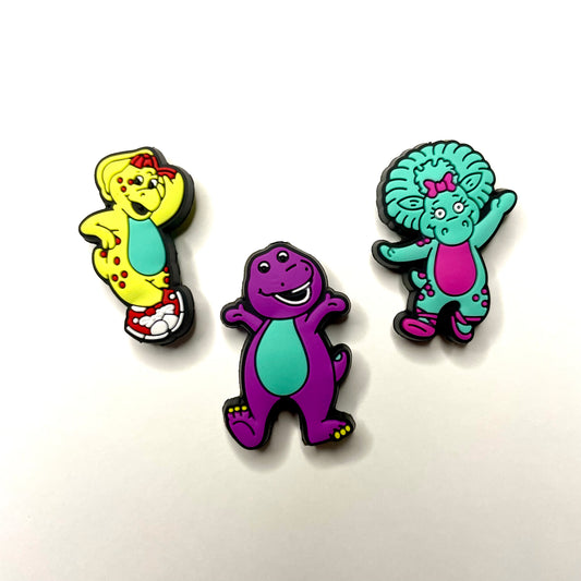 Barney and Friends Focal Bead