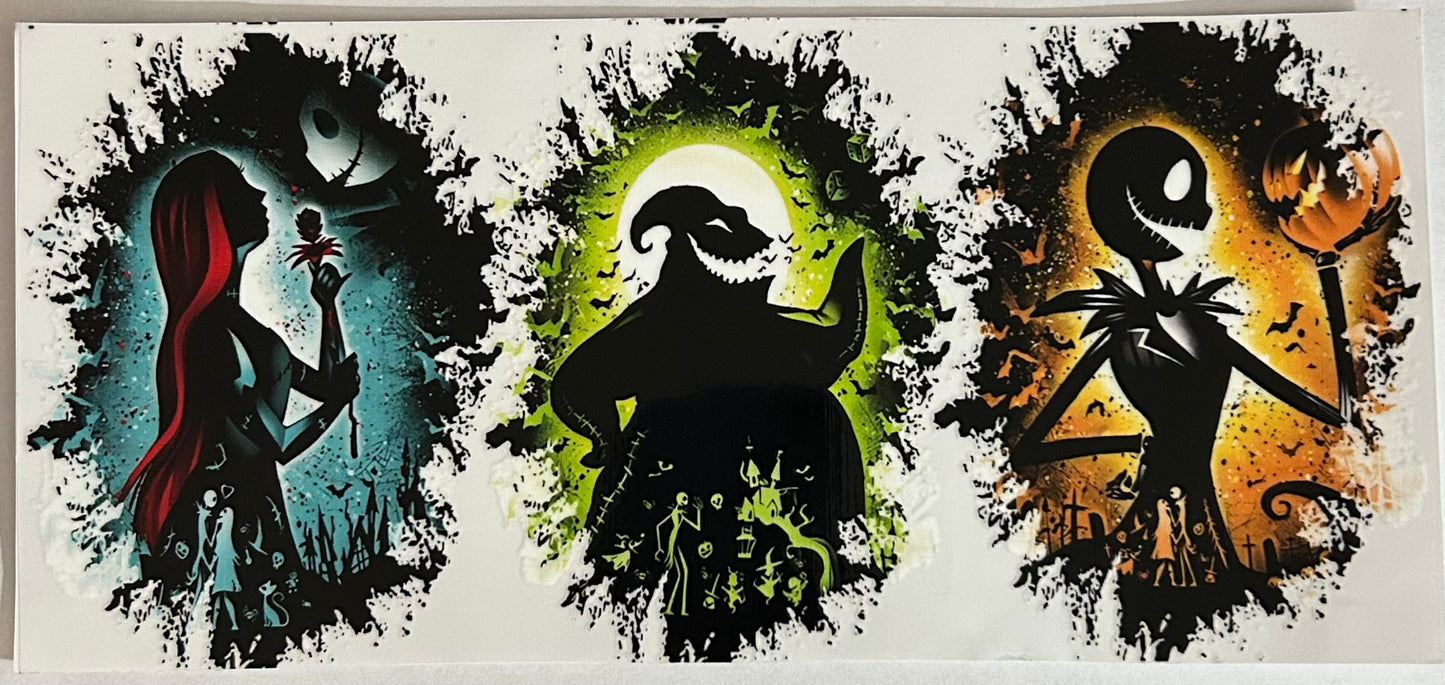 Nightmare Before Christmas Cup Wraps