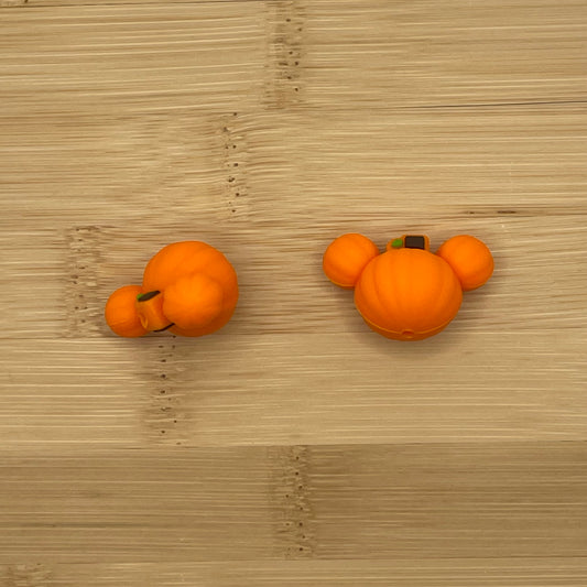 3D Mickey Pumpkin Foca Bead