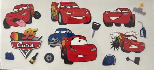 Cars Cup Wrap