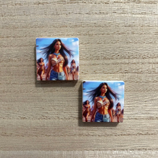 Pocahontas Focal Bead
