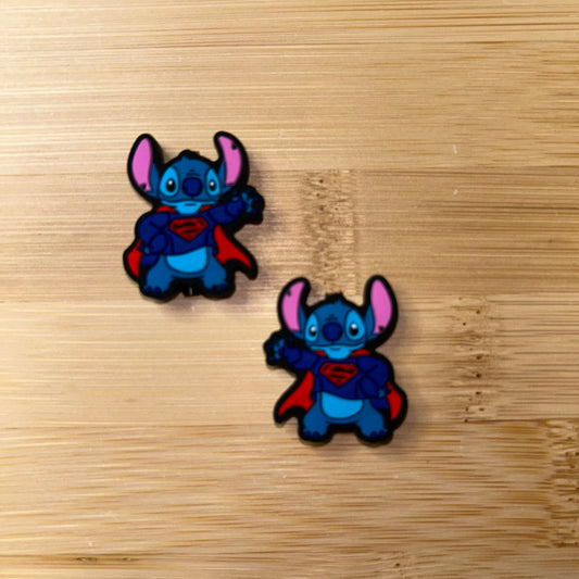 Superman Stitch Focal Bead
