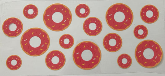 Pink Donut Cup Wraps