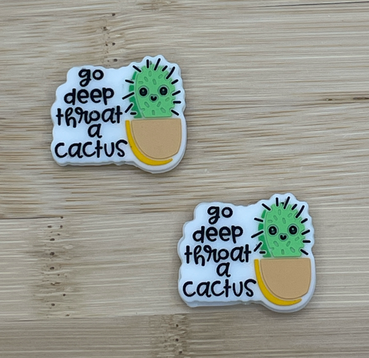 Go Deep Throat A Cactus Focal Bead