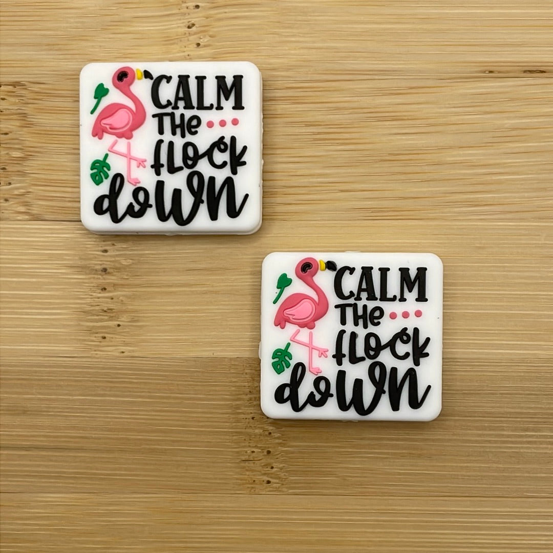 Calm The Flock Down Focal Bead