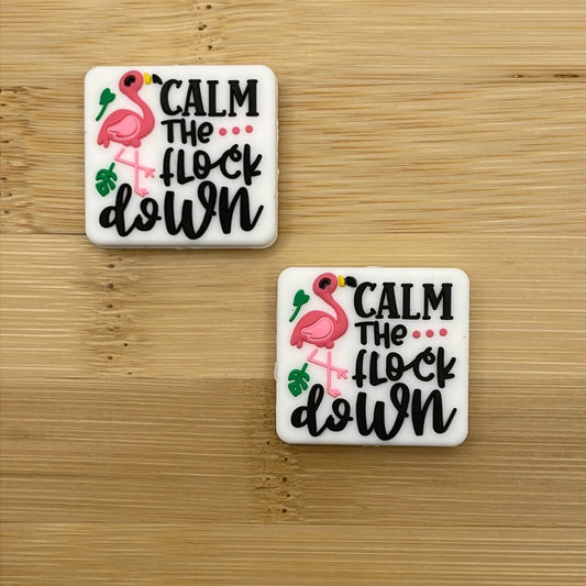 Calm The Flock Down Focal Bead