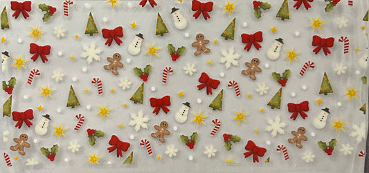 Mini Christmas Decoration Cup Wrap