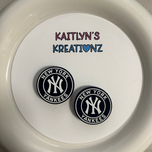 New York Yankee Focal Bead