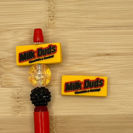 Milk Duds Candy Focal Bead