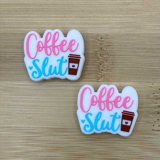 Coffee Slut Focal Bead