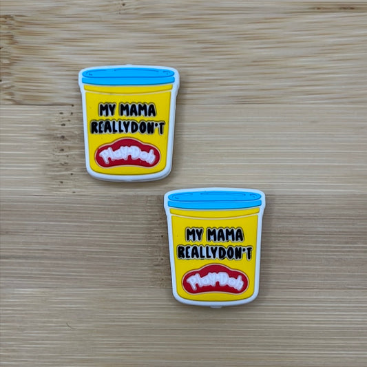 Mama Really Don’t Play-Doh Focal Bead