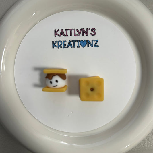 3D Smores Focal Bead