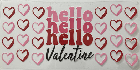 Hello Valentine Cup Wrap