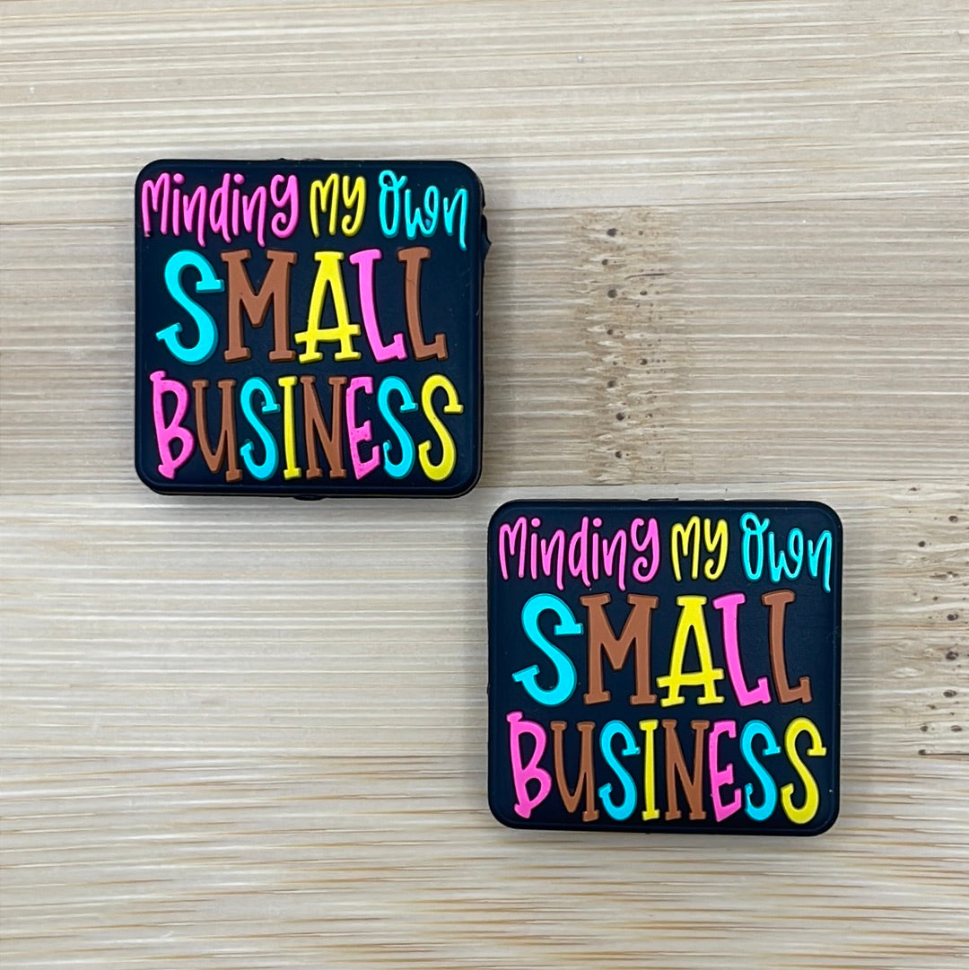 Minding My Own Small Business Focal Bead