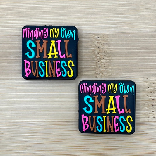 Minding My Own Small Business Focal Bead
