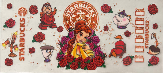 Princess Belle Cup Wrap